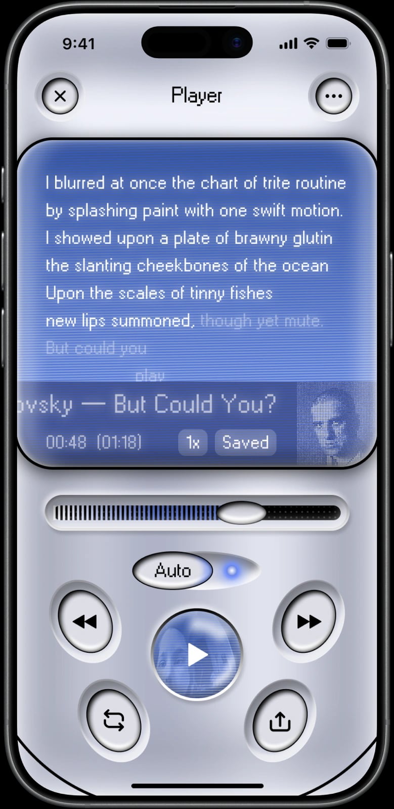 Poem player